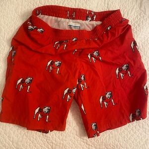 UGA boys shorts.